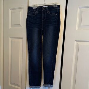 PAIGE Midnight Blue Ankle Jeans, Kylie Crop.